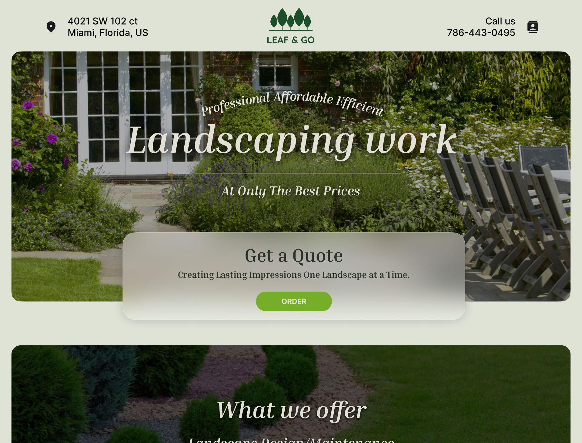 Small Business Website